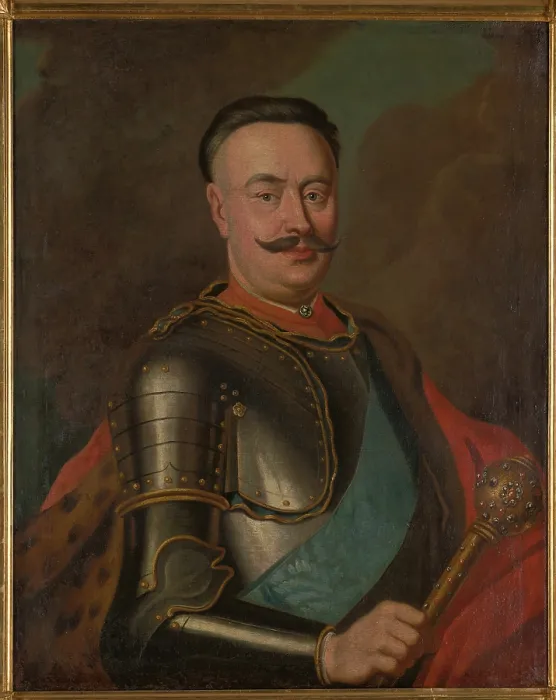 Framed Print : Portrait of Jan Klemens Branicki (1689-1771), between 1725-1750. Creator: Unknown Framed Print : Portrait of Jan Klemens Branicki (1689-1771), between 1725-1750. Creator: Unknown