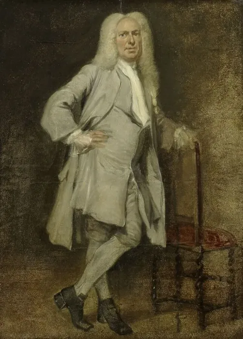 Framed Print : Portrait of Jan Lepeltak, Timber Merchant in Amsterdam, Patron of the Aalmoezeniersweeshuis Orphanag Creator: Cornelis Troost Framed Print : Portrait of Jan Lepeltak, Timber Merchant in Amsterdam, Patron of the Aalmoezeniersweeshuis Orphanag Creator: Cornelis Troost