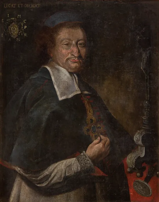 Framed Print : Portrait of Jan Malachowski (1623-1699), Bishop of Krakow and Deputy Chancellor... 1678-1681. Creator: Unknown Framed Print : Portrait of Jan Malachowski (1623-1699), Bishop of Krakow and Deputy Chancellor... 1678-1681. Creator: Unknown