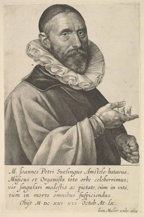Framed Print : Portrait of Jan Pietersz Sweelinck, Organist & Musician in Amsterdam, 1624 Framed Print : Portrait of Jan Pietersz Sweelinck, Organist & Musician in Amsterdam, 1624