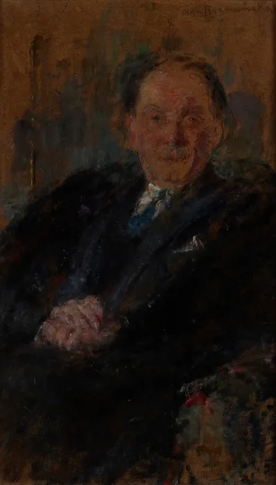 Framed Print : Portrait of Jan Rubczak, c1930. Creator: Olga Boznanska Framed Print : Portrait of Jan Rubczak, c1930. Creator: Olga Boznanska