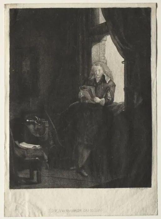 Framed Print : Portrait of Jan Six. Creator: Unknown