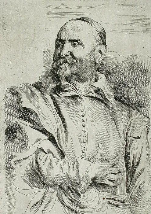 Framed Print : Portrait of Jan Snellinx, between circa 1626 and circa 1632. Creator: Anthony van Dyck Framed Print : Portrait of Jan Snellinx, between circa 1626 and circa 1632. Creator: Anthony van Dyck