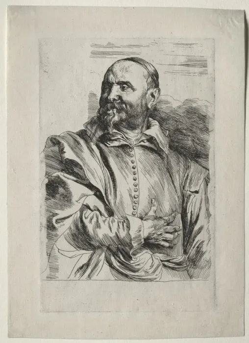 Framed Print : Portrait of Jan Snellinx. Creator: Anthony van Dyck (Flemish, 1599-1641) Framed Print : Portrait of Jan Snellinx. Creator: Anthony van Dyck (Flemish, 1599-1641)
