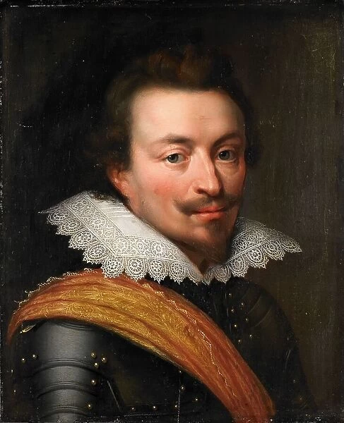 Portrait of Jan the Younger (1583-1638), Count of Nassau-Siegen (Count John VIII... c.1613-c.1620. Creator: Workshop of Jan Antonisz van Ravesteyn)