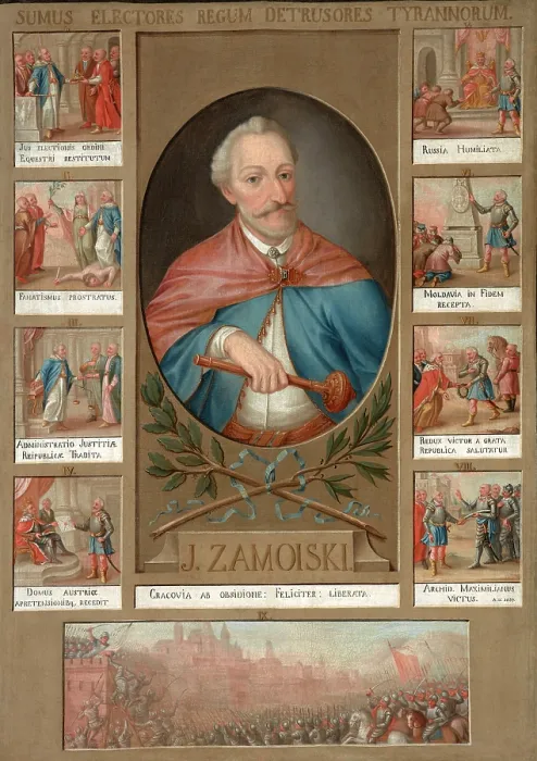 Framed Print : Portrait of Jan Zamoyski (1542-1605), Grand Hetman of the Crown, between 1775-1800. Creator: Unknown Framed Print : Portrait of Jan Zamoyski (1542-1605), Grand Hetman of the Crown, between 1775-1800. Creator: Unknown