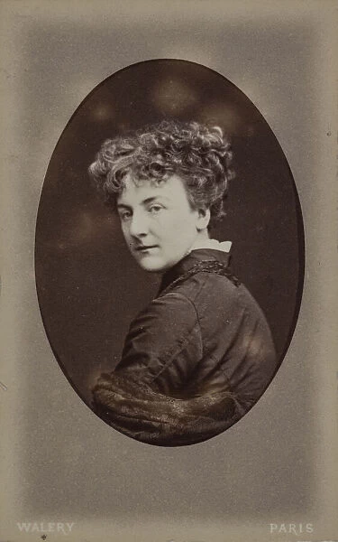 Portrait of Jane Dieulafoy (1851-1916), c. 1890. Creator: Ostrorog (Walery), Stanislaw Julian Ignacy (1863-1929)