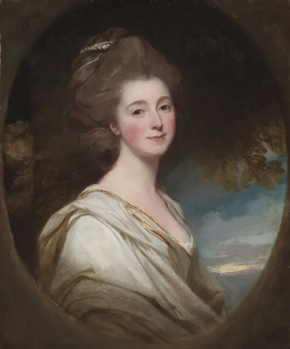 Framed Print : Portrait of Jane Hoskyns, c. 1778-1780. Creator: George Romney (British, 1734-1802) Framed Print : Portrait of Jane Hoskyns, c. 1778-1780. Creator: George Romney (British, 1734-1802)