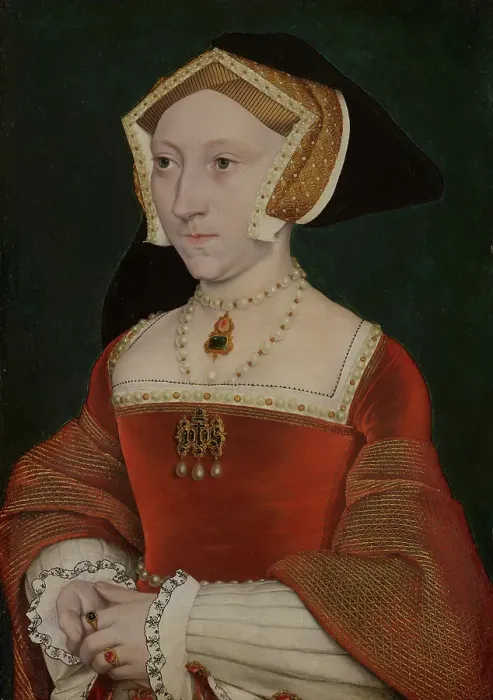 Framed Print : Portrait of Jane Seymour (1509?-1537), 1540. Creator: Hans Holbein the Younger Framed Print : Portrait of Jane Seymour (1509?-1537), 1540. Creator: Hans Holbein the Younger