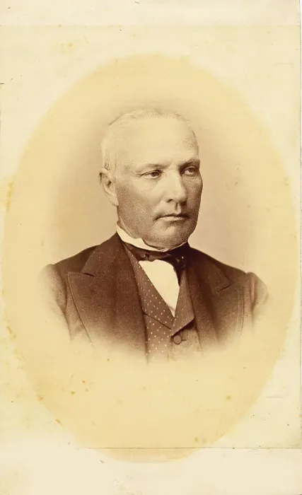Framed Print : Portrait of Janis Cimze (1814-1881), 1860. Creator: Anonymous Framed Print : Portrait of Janis Cimze (1814-1881), 1860. Creator: Anonymous