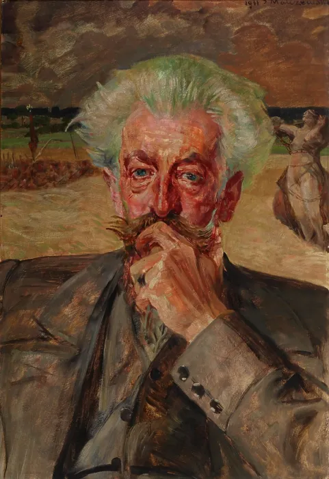 Framed Print : Portrait of Jaroslaw Odrowaz-Pieniazek, 1911. Creator: Jacek Malczewski Framed Print : Portrait of Jaroslaw Odrowaz-Pieniazek, 1911. Creator: Jacek Malczewski