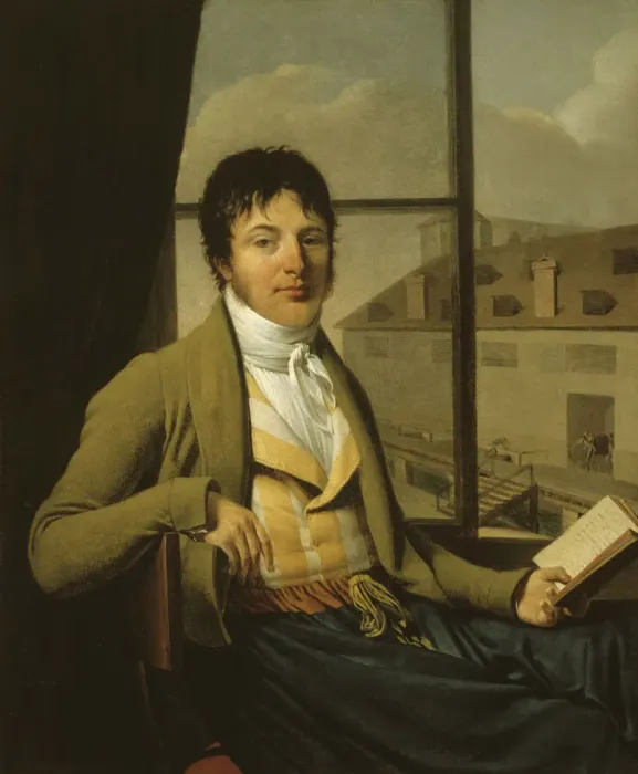 Framed Print : Portrait of Jean-Antoine Chaptal (1756-1832), 1801. Creator: Bouchet Framed Print : Portrait of Jean-Antoine Chaptal (1756-1832), 1801. Creator: Bouchet