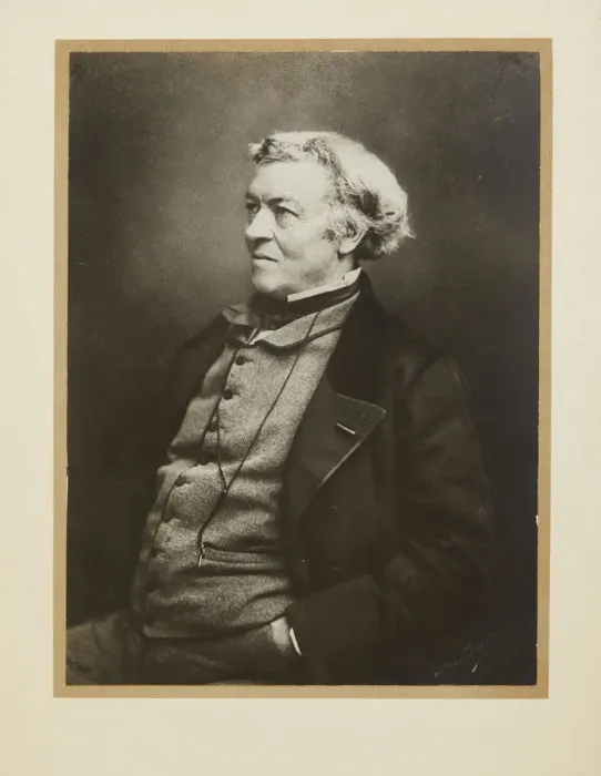 Framed Print : Portrait of Jean-Baptiste Camille Corot (1796-1875), ca 1860. Creator: Nadar, Gaspard-Felix Framed Print : Portrait of Jean-Baptiste Camille Corot (1796-1875), ca 1860. Creator: Nadar, Gaspard-Felix