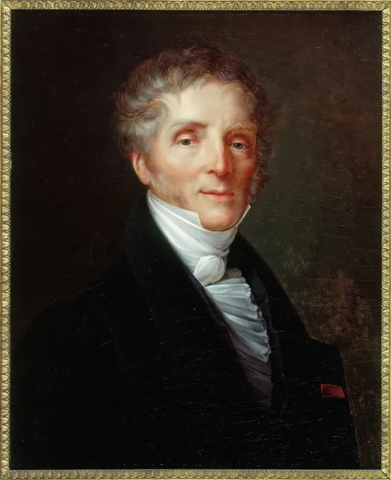 Framed Print : Portrait of Jean-Baptiste-Claude Odiot (1763-1850), goldsmith, between 1815 and 1825. Creator: Unknown Framed Print : Portrait of Jean-Baptiste-Claude Odiot (1763-1850), goldsmith, between 1815 and 1825. Creator: Unknown