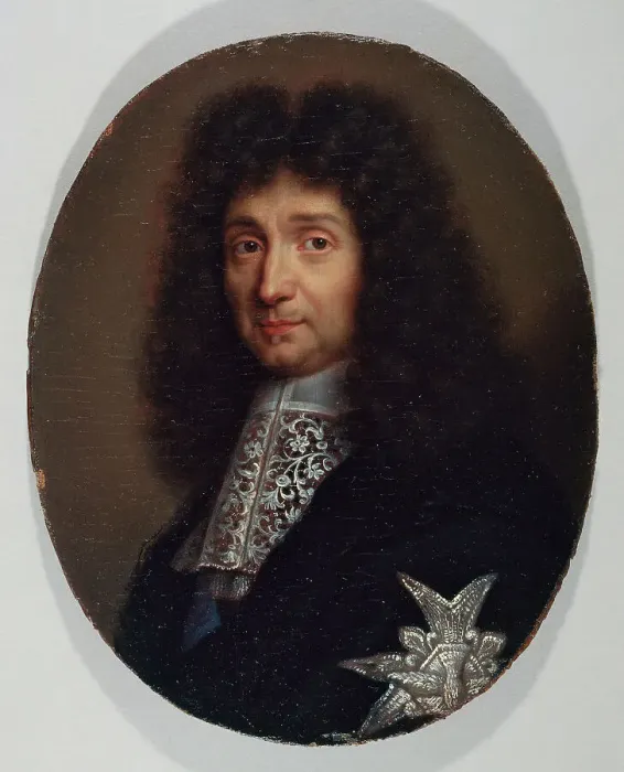 Framed Print : Portrait de Jean-Baptiste Colbert (1619-1683), homme politique, c1665. Creator: Ecole Francaise Framed Print : Portrait de Jean-Baptiste Colbert (1619-1683), homme politique, c1665. Creator: Ecole Francaise