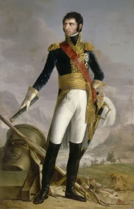 Framed Print : Portrait of Jean Baptiste Jules Bernadotte (1763-1844), Marshal of France, King of Sweden and Norway, 1818. Artist: Jouy, Joseph Nicolas (1809-1880) Framed Print : Portrait of Jean Baptiste Jules Bernadotte (1763-1844), Marshal of France, King of Sweden and Norway, 1818. Artist: Jouy, Joseph Nicolas (1809-1880)