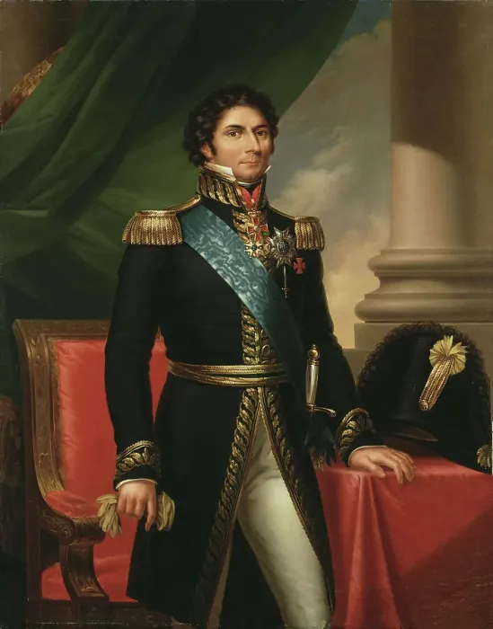 Framed Print : Portrait of Jean Baptiste Jules Bernadotte (1763-1844), Marshal of France, King of Sweden and Norway Framed Print : Portrait of Jean Baptiste Jules Bernadotte (1763-1844), Marshal of France, King of Sweden and Norway