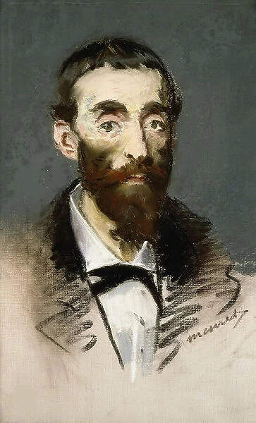 Portrait de Jean de Cabanès, dit Cabaner, 1880. Creator: Manet, Édouard (1832-1883)