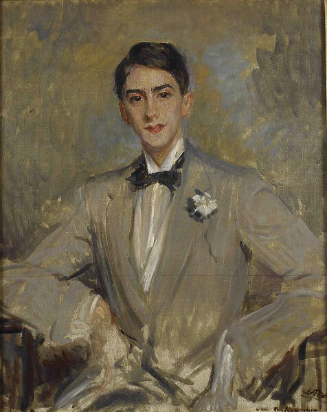 Portrait of Jean Cocteau (1889-1963), 1912. Creator: Blanche, Jacques-Emile (1861-1942)