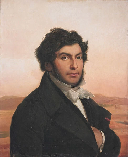 Portrait of Jean-Francois Champollion (1790-1832), 1831
