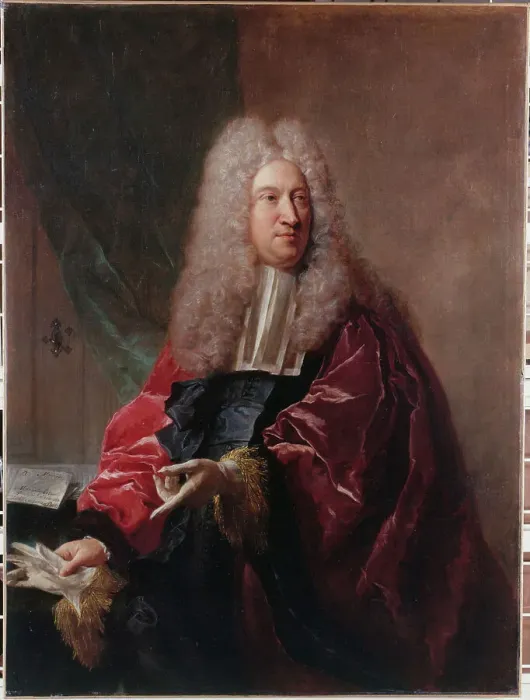Framed Print : Portrait de Jean Hébert, échevin de la ville de Paris, 1726. Creator: François de Troy Framed Print : Portrait de Jean Hébert, échevin de la ville de Paris, 1726. Creator: François de Troy