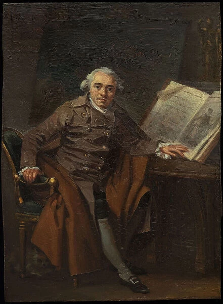 Portrait of Jean-Jacques Lagrenee (1739-1821), c. 1787