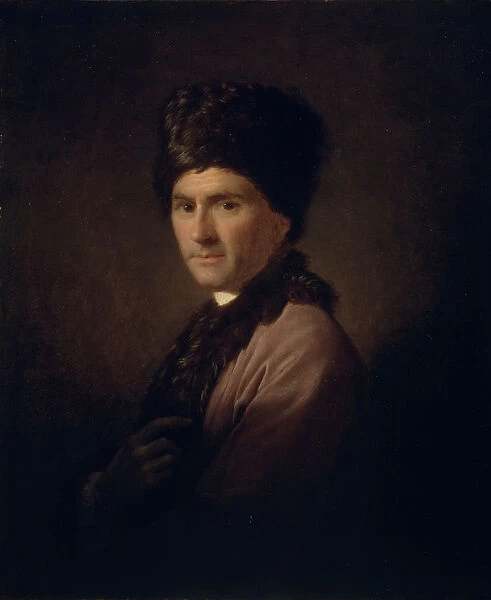 Portrait of Jean-Jacques Rousseau (1712-1778), 1766. Artist: Ramsay (1713-1784)