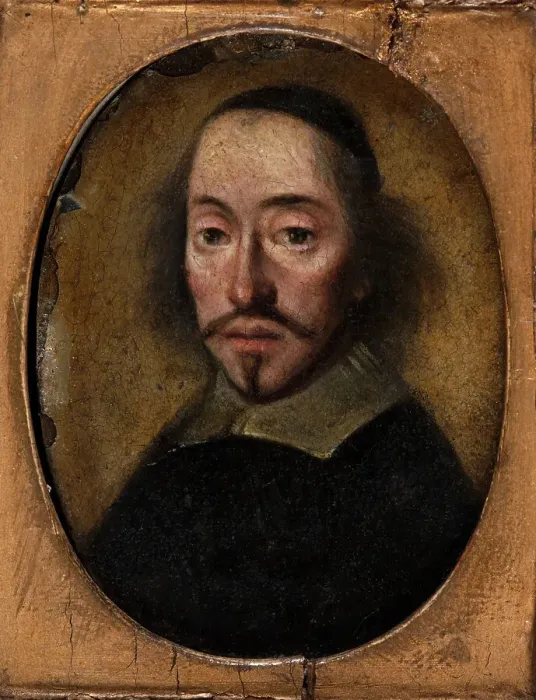 Framed Print : Portrait of Jean Labadie, 1622-1678. Creator: Anna Maria van Schurman Framed Print : Portrait of Jean Labadie, 1622-1678. Creator: Anna Maria van Schurman