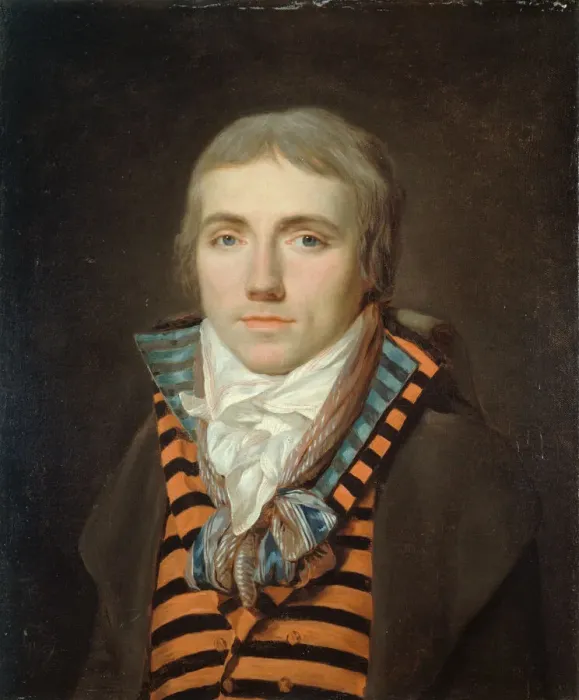 Framed Print : Portrait of Jean-Louis Laya (1761-1833), 1795. Creator: Landry, Louis (active 1791-1798) Framed Print : Portrait of Jean-Louis Laya (1761-1833), 1795. Creator: Landry, Louis (active 1791-1798)