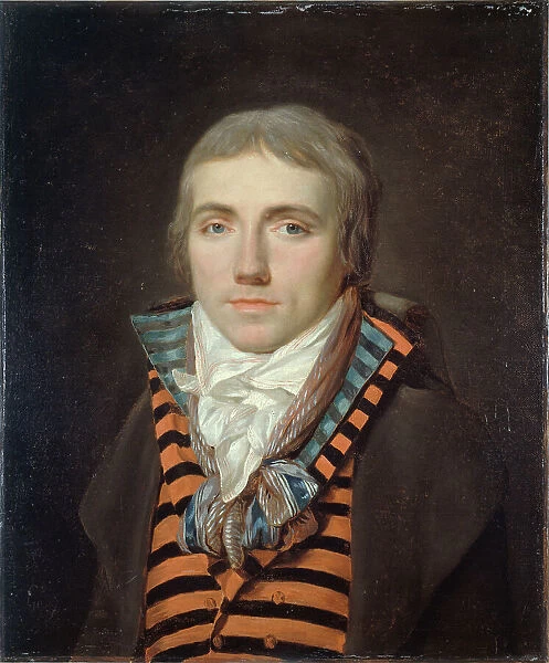 Portrait of Jean-Louis Laya (1761-1833), playwright, c1795. Creator: Louis Landry