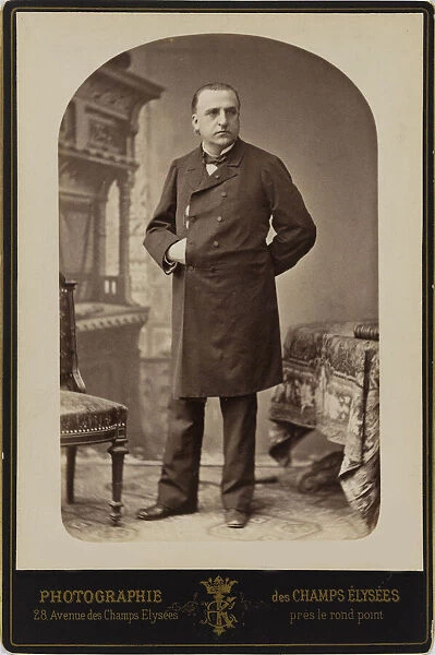 Portrait of Jean Martin Charcot (1825-1893), c. 1870. Creator: Anonymous