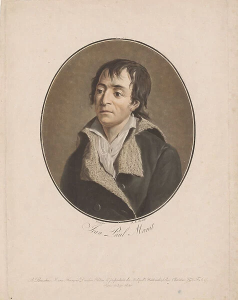 Portrait of Jean-Paul Marat (1743-1793), 1793-1794