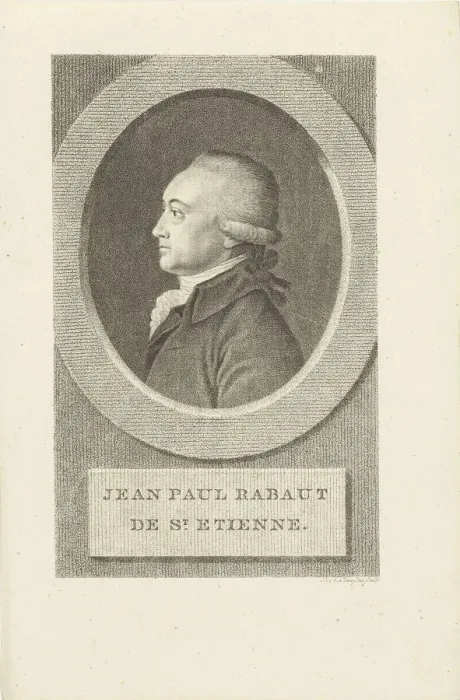 Framed Print : Portrait of Jean-Paul Rabaut Saint-Etienne (1743-1793), 1790s Framed Print : Portrait of Jean-Paul Rabaut Saint-Etienne (1743-1793), 1790s