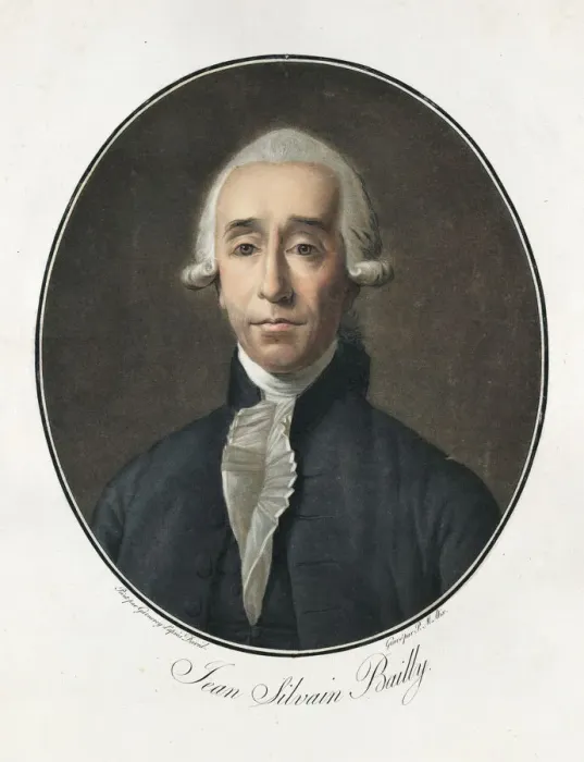 Framed Print : Portrait of Jean Sylvain Bailly (1736-1793), 1790s Framed Print : Portrait of Jean Sylvain Bailly (1736-1793), 1790s