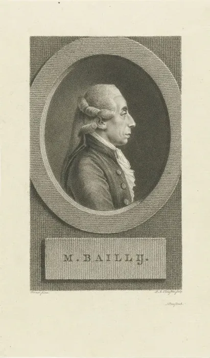 Framed Print : Portrait of Jean Sylvain Bailly (1736-1793), 1790s Framed Print : Portrait of Jean Sylvain Bailly (1736-1793), 1790s
