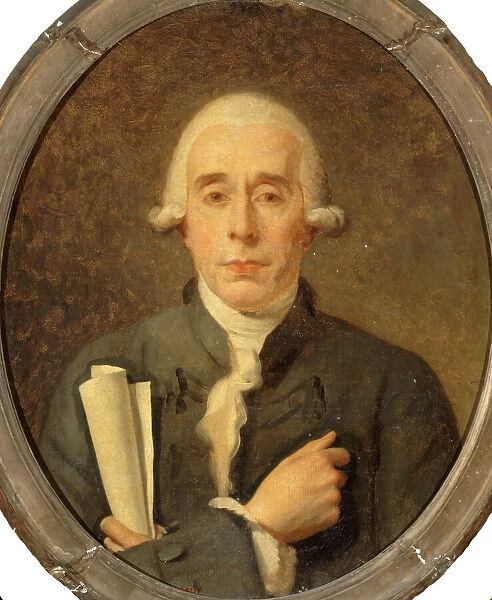 Portrait of Jean Sylvain Bailly (1736-1793), c. 1790. Creator: David