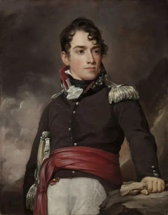 Framed Print : Portrait of Jean Terford David, 1813. Creator: Thomas Sully (American, 1783-1872)