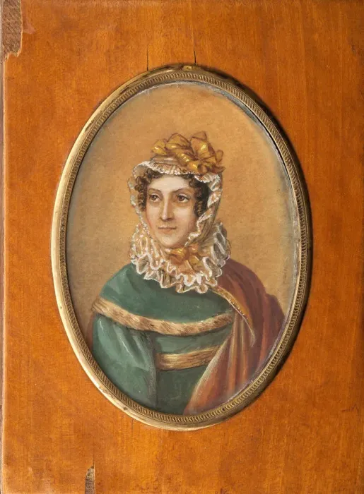Framed Print : Portrait of Jeanne Louise Henriette Campan, nee Genet (1752-1822). Artist: Perrin, Jean-Charles Nicaise (1754-1831) Framed Print : Portrait of Jeanne Louise Henriette Campan, nee Genet (1752-1822). Artist: Perrin, Jean-Charles Nicaise (1754-1831)
