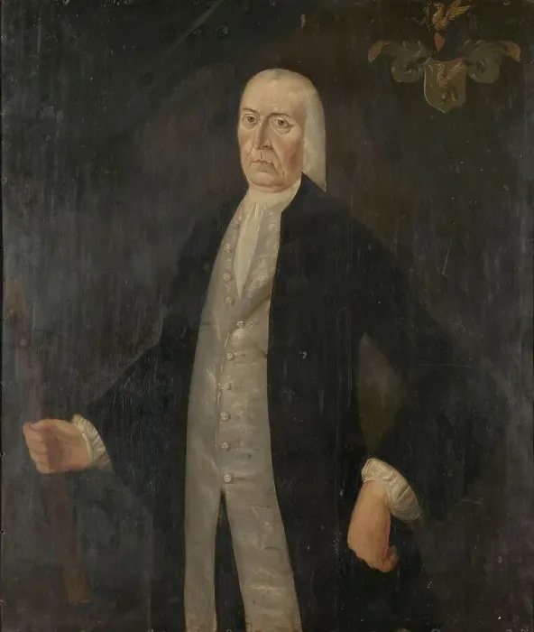Framed Print : Portrait of Jeremias van Riemsdijk, Governor-General of the Dutch East India Company, 1775-1777. Creator: Franciscus Josephus Fricot Framed Print : Portrait of Jeremias van Riemsdijk, Governor-General of the Dutch East India Company, 1775-1777. Creator: Franciscus Josephus Fricot