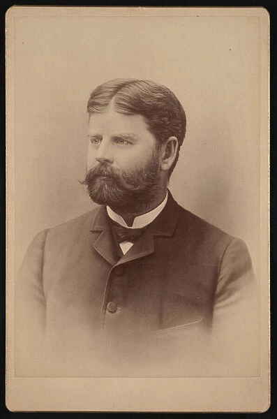 Portrait of Jerome H. Kidder (1842-1889), Before 1889. Creator: Unknown