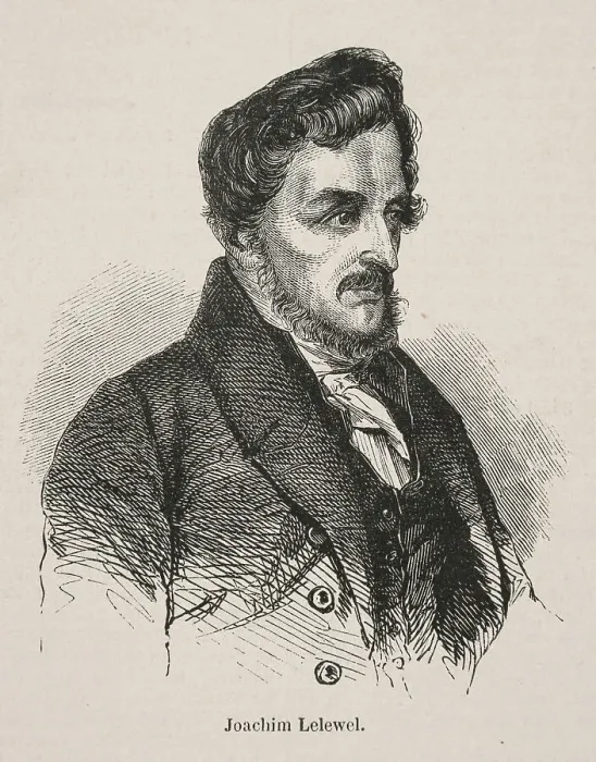 Framed Print : Portrait of Joachim Lelewel (1786-1861). Creator: Anonymous Framed Print : Portrait of Joachim Lelewel (1786-1861). Creator: Anonymous