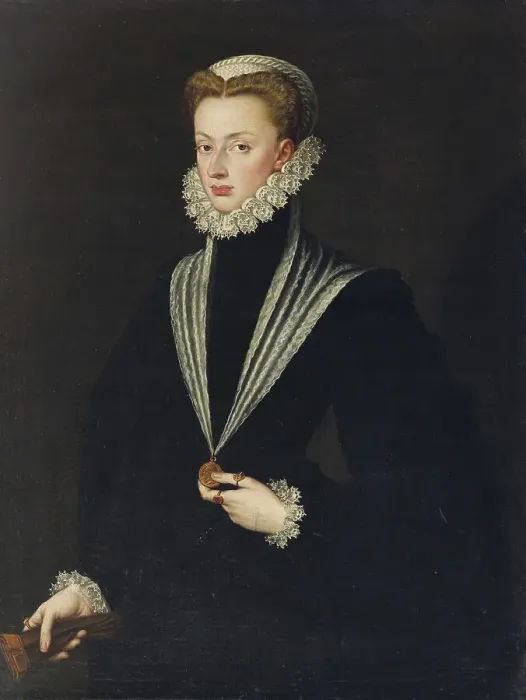 Framed Print : Portrait of Joanna of Austria (1547-1578) Framed Print : Portrait of Joanna of Austria (1547-1578)