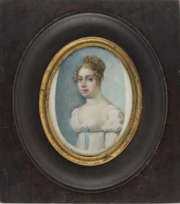 Framed Print : Portrait of Joanna Grudzinska (1795-1831), 1820 Framed Print : Portrait of Joanna Grudzinska (1795-1831), 1820