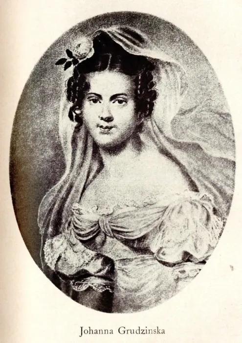 Framed Print : Portrait of Joanna Grudzinska, Early 19th cen Artist: Anonymous Framed Print : Portrait of Joanna Grudzinska, Early 19th cen Artist: Anonymous