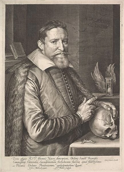 Portrait of Joannes Neyen, General of the Order of Franciscan Friars, Ambassador in Trier