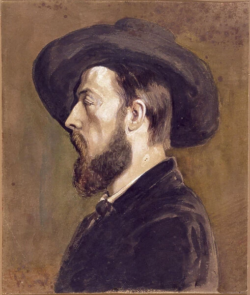 Portrait of Johan Barthold Jongkind (1819-1891)
