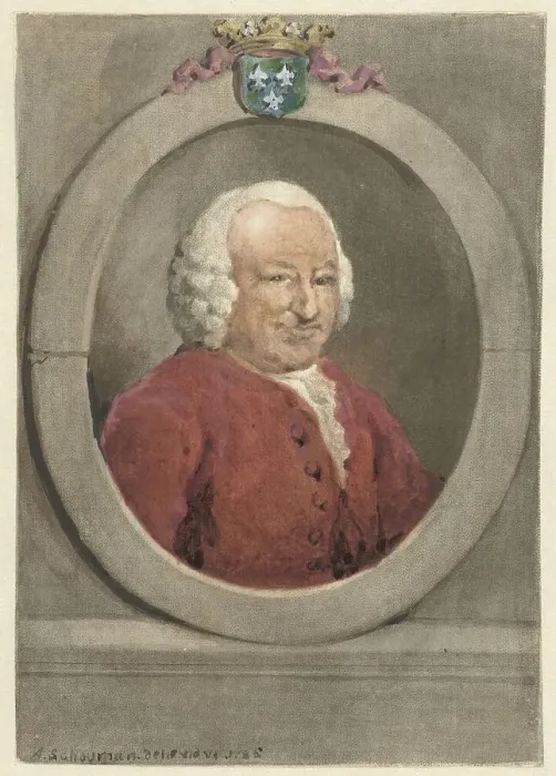 Framed Print : Portrait of Johan Hudde Dedel, 1786. Creator: Aert Schouman Framed Print : Portrait of Johan Hudde Dedel, 1786. Creator: Aert Schouman