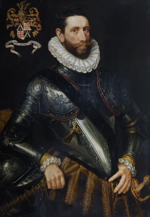 Framed Print : Portrait of Johan II de Mauregnault, Second half of the16th cen Framed Print : Portrait of Johan II de Mauregnault, Second half of the16th cen