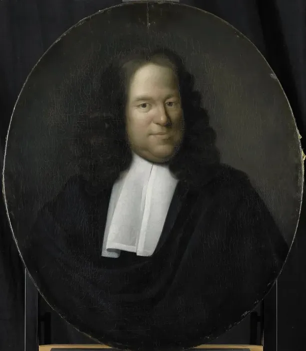 Framed Print : Portrait of Johan Kieviet, Director of the Rotterdam Chamber of the Dutch East India Company, electe Creator: Pieter van der Werff