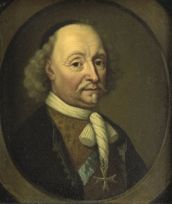 Framed Print : Portrait of Johan Maurits (1604-79), count of Nassau-Siegen and governor of Brazil, 1670-1680. Creator: Michiel van Musscher Framed Print : Portrait of Johan Maurits (1604-79), count of Nassau-Siegen and governor of Brazil, 1670-1680. Creator: Michiel van Musscher